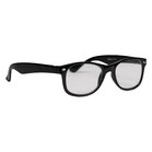 Leesbril wayfarer glans zwart +1.50 Melleson 1st