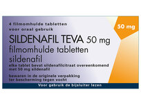 SILDENAFIL XIROMED TABLET FILMOMHULD  50MG