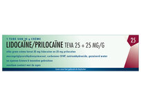 LIDOCAINE/PRILOCAINE TEVA CREME 25/25MG/G 30,00 G