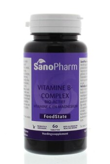 Vitamine B complex &amp; C &amp; magnesium Sanopharm 60tb