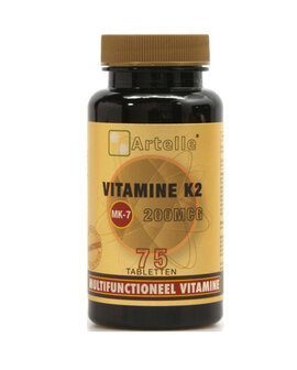 Vitamine K2 200mcg (Menachinon-7) Artelle 75tb
