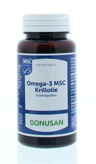Omega 3 MSC krillolie Bonusan 120sft