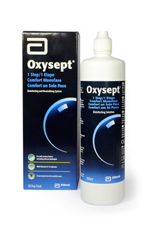 1 Step lenzenvloeistof voor 1 maand Oxysept 300ml