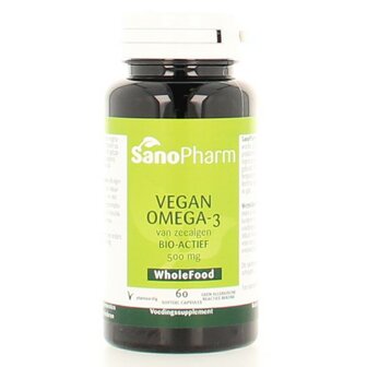 Vegan omega 3 Sanopharm 60sft