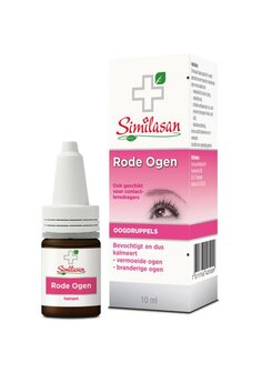 Rode ogen oogdruppels nr 1 Similasan 10ml