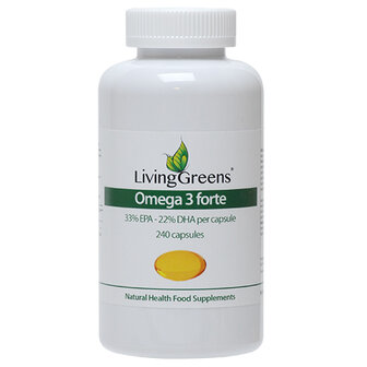 Omega 3 visolie forte Livinggreens 240ca