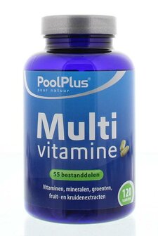 Multivitaminen tablet Pool Plus 120tb