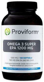 Omega 3 super EPA 1200 mg Proviform 120sft