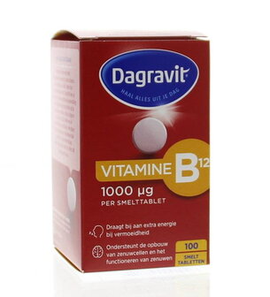 Vitamine B12 1000mcg smelt Dagravit 100tb