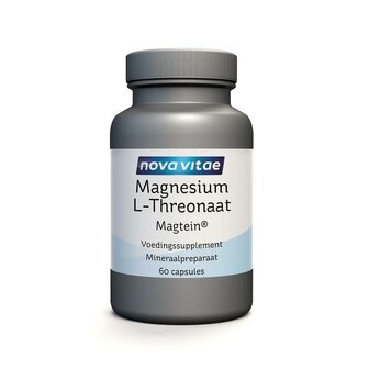 Magnesium L-threonaat Nova Vitae 60ca