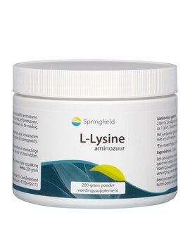 L-Lysine HCL poeder Springfield 200g