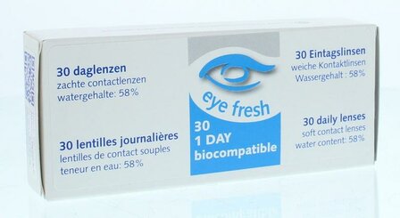 Daglenzen -2.50 Eyefresh 1x30st