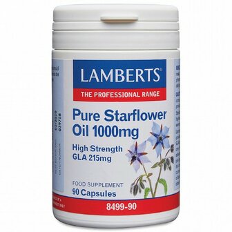 Borageolie starflower 1000mg Lamberts 90vc