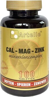 Calcium magnesium zink Artelle 100tb