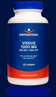 Visolie 1000mg EPA 35%/DHA 25% Orthovitaal 120sft