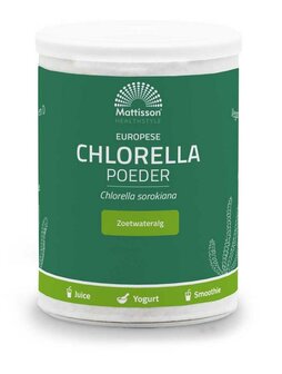 Chlorella poeder Europees Mattisson 125g