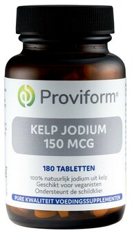 Kelp jodium 150mcg Proviform 180tb