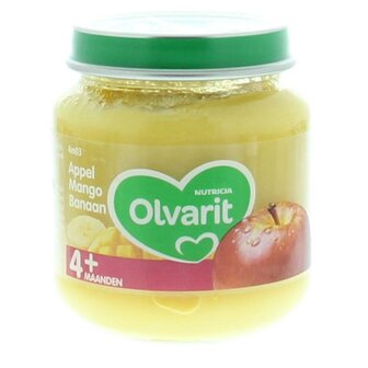 Appel mango banaan 4M03 Olvarit 125g