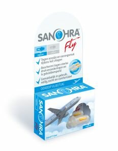 Oordop vliegtuig fly regular volwassen Sanohra 1paar