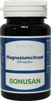 Magnesiumcitraat 150 mg plus Bonusan 60tb