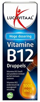 Vitamine B12 druppels Lucovitaal 50ml