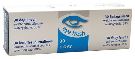 Daglenzen -3.25 Eyefresh 1x30st