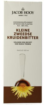 Zweedse kruidenbitter groot Jacob Hooy 500ml