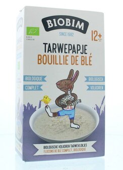 Tarwepapje 12 maanden bio Biobim 200g