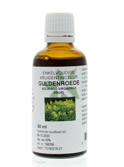 Solidago virg herb / guldenroede tinctuur Natura Sanat 50ml