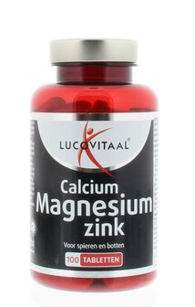 Calcium magnesium zink Lucovitaal 100tb