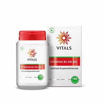 Vitamine B5 250 mg Vitals 100ca