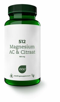 512 Magnesium AC &amp; citraat 150mg AOV 60tb