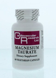 Magnesium tauraat Cardio Vasc Res 60vc