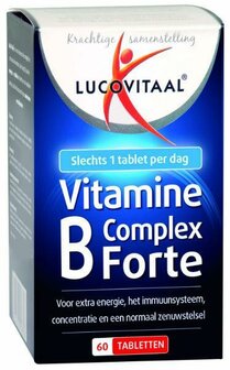 Vitamine B complex forte Lucovitaal 60tb