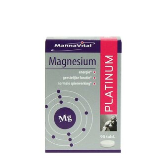 Magnesium platinum Mannavital 90tb