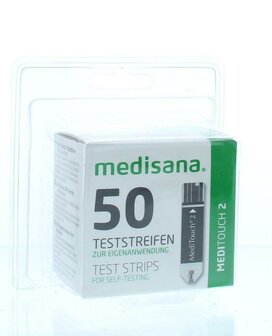 Meditouch 2 teststrips Medisana 50st