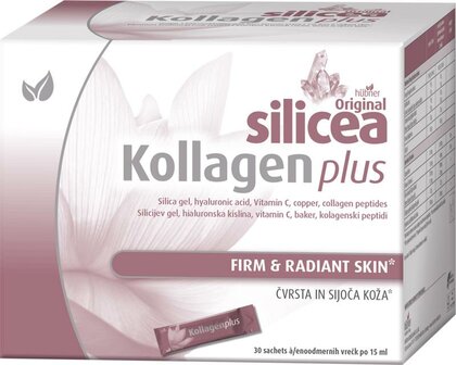 Original Silicea kollagen plus collageen Hubner 60sach