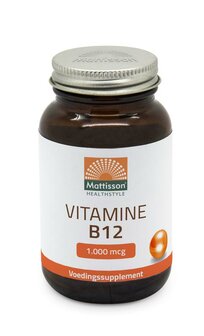 Vitamine B12 1000mcg Mattisson 60tb