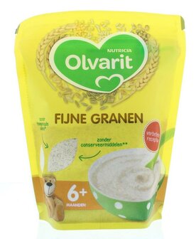 Ontbijtpap fijne granen 6+ maanden Olvarit 200g