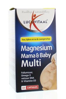 Magnesium mama &amp; baby multi Lucovitaal 60ca