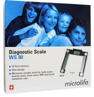 Weegschaal BMI WS80-N Microlife 1st