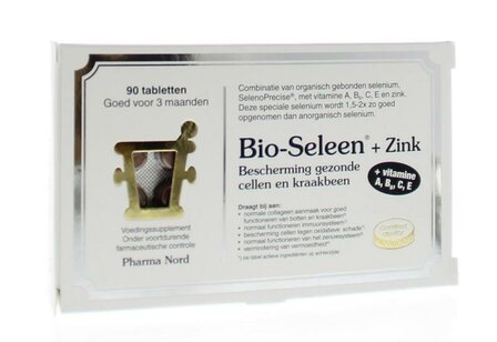 Bio seleen &amp; zink Pharma Nord 90tb