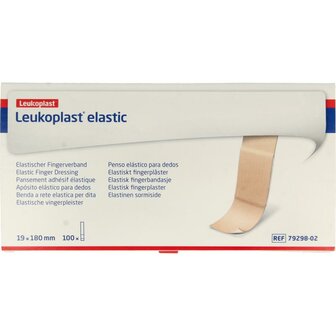 Vingerpleister elastic Leukoplast 100st