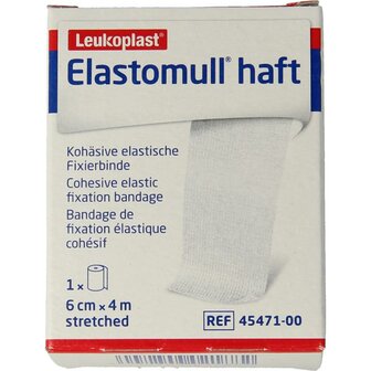 Haft 4m x 6cm Elastomull 1st