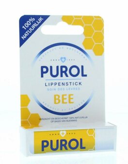 Bee lipbalsem stick Purol 4.8g