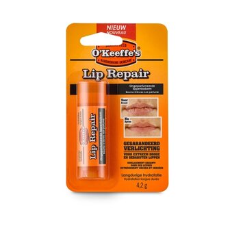 Lip repair ongeparfumeerde lippenbalsem O Keeffe S 4.2g