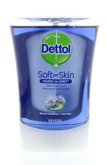 No touch blue lotus navulling Dettol 250ml