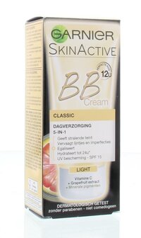 Skin naturals BB miracle skin perfector licht Garnier 50ml