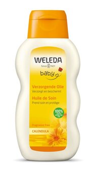 Calendula baby verzorgende olie Weleda 200ml