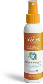 Zonnebrandspray SPF30 O&#039;Zoleil 125ml